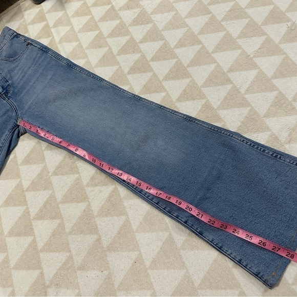 Madewell high rise flare jeans Caine wash - Picture 3 of 7